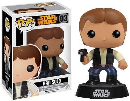 Funko Star Wars POP Star Wars Han Solo Vinyl Bobble Head 03