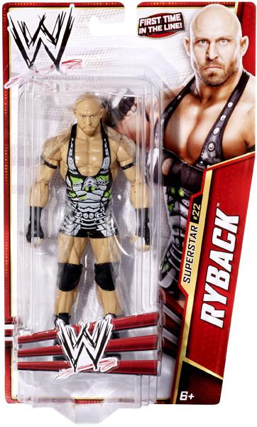 WWE Wrestling Series 27 Ryback Action Figure 22 Damaged Package
