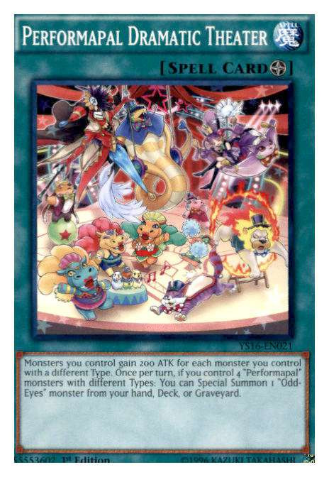 yugioh performapal deck Yugioh Performapal Pendulum Sorcerer BOSH-EN090 Secret Rare 1st Editio