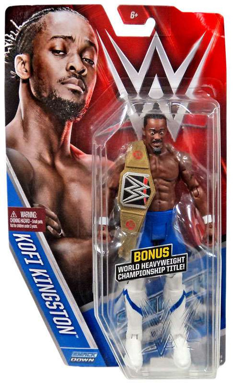 WWE フィギュア (限定) WWE Wrestling Series 60 Kofi Kingston 6 Action Figure World