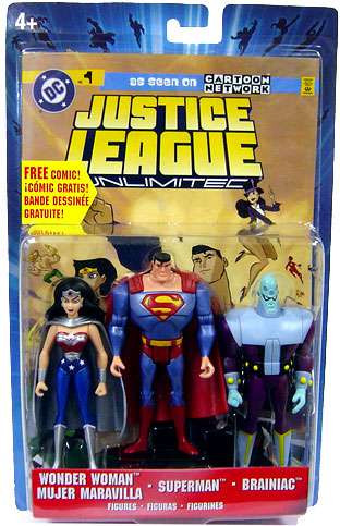 justice league unlimited action figures