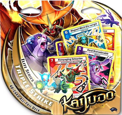 Kaijudo Rise of the Duel Masters Elite Series Triple Strike Foil Deck  Wizards of the Coast - ToyWiz