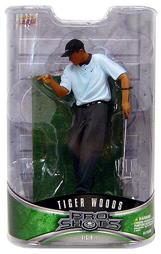 PGA Pro Shots Series 1 Tiger Woods Action Figure 2 2000 PGA