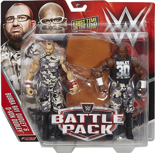 WWE Wrestling Battle Pack Series 41 Bubba Ray D-Von 6 Action