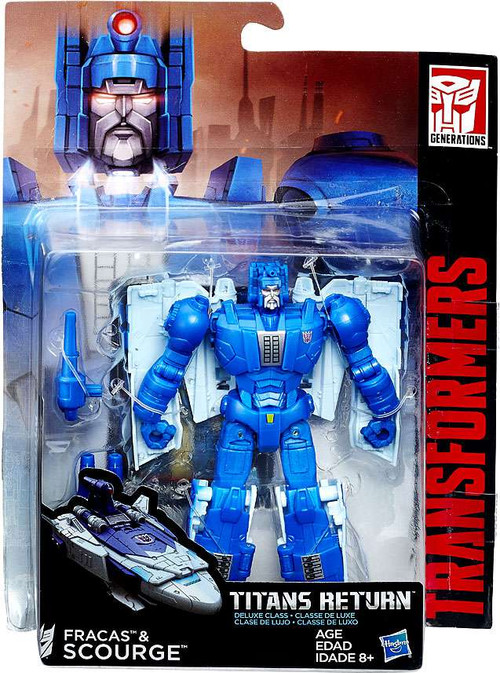 Transformers Generations Titans Return Fracas & Scourge Deluxe Action Figure