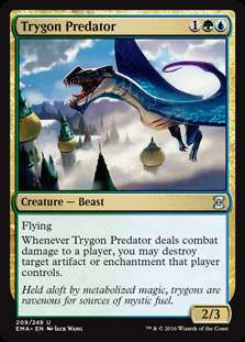 predator mtg cards Magic The Gathering - Foundations - Trygon put it onto the battlefield Predator x Magic The Gathering