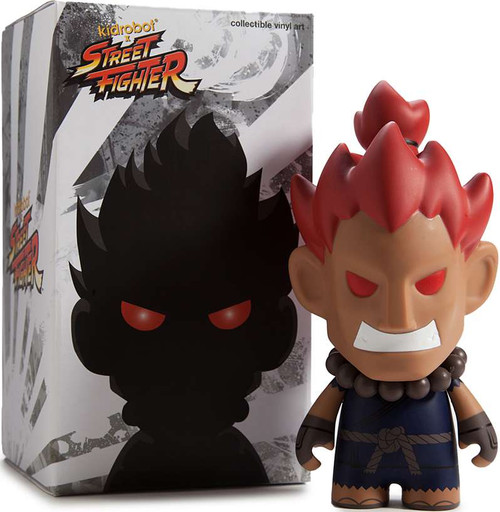 Street Fighter V Akuma 7 Medium Vinyl Figure Kidrobot NECA