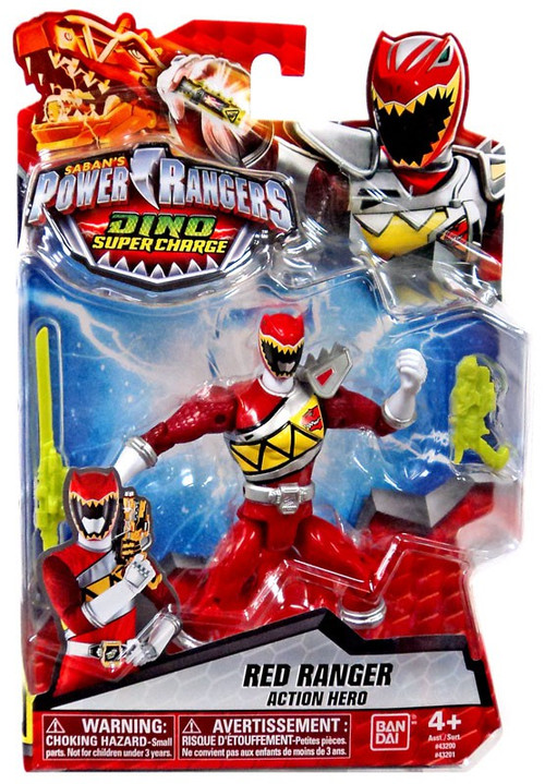 Power Rangers Dino Super Charge Red Ranger Action Hero 5 Action