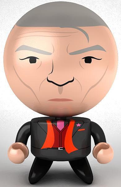 Saints Row the Third Bobble Budds Loren 3.75 Bobble Head Sota Toys