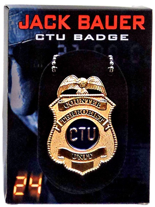 24 Jack Bauer Ctu Badge Prop Replica Hollywood Collectibles Toywiz