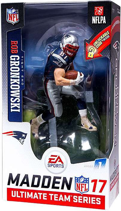 McFarlane Toys NFL New England Patriots Playmakers Series 4 Rob Gronkowski  Action Figure - ToyWiz