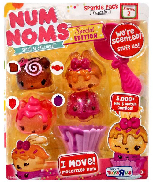 Num Noms Series 1 - Scented 4-Pack - Confetti Surprise Cupcake