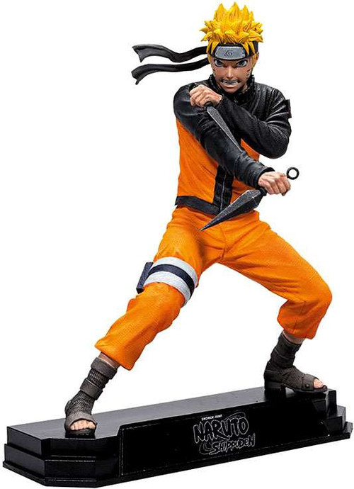 McFarlane Toys Naruto Shippuden Color Tops Green Wave Naruto Action Figure #21
