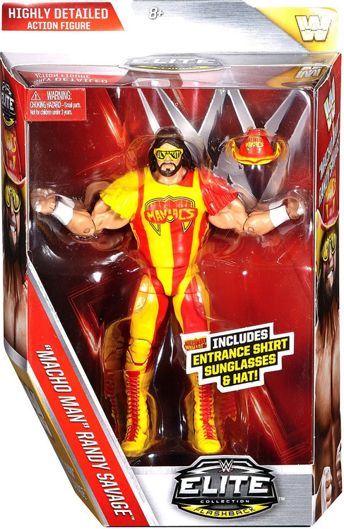 WWE Wrestling Elite Collection Series 44 Macho Man 6 Action