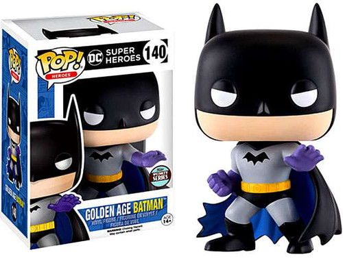 Funko DC Universe POP Heroes Golden Age Batman Exclusive Vinyl