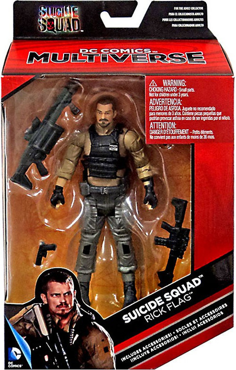 DC Suicide Squad Multiverse Rick Flag Exclusive 6 Action Figure