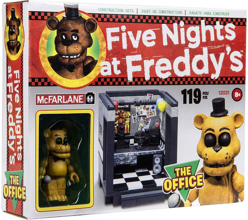 McFarlane FNAF FIVE NIGHTS AT FREDDYS CONSTRUCTION SET Series 1 2