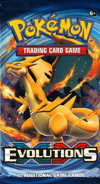Pokemon Trading Card Game XY Evolutions Booster Pack Pokemon USA - ToyWiz