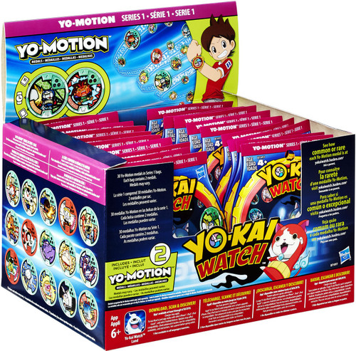 Yo-kai Watch Season 1 Watch, Bonus 2, 2pc Yo Motion Packs, New in Box,  sealed