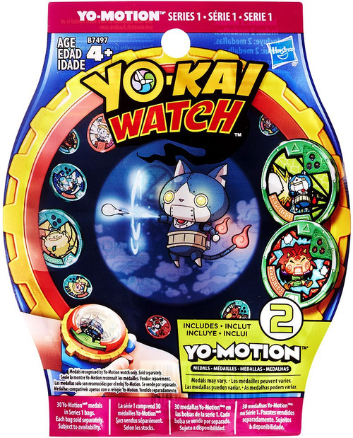 Yo-kai Watch Season 1 Watch, Bonus 2, 2pc Yo Motion Packs, New in Box,  sealed
