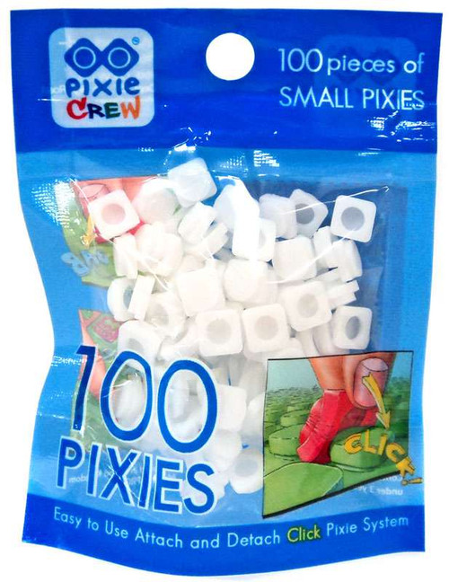Pixie Crew Small Pixies White 100 Count Sachet - ToyWiz