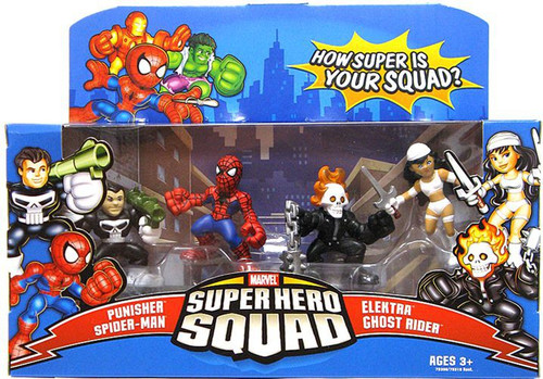 Marvel Superhero Squad Battle for New York Action Figure 4-Pack