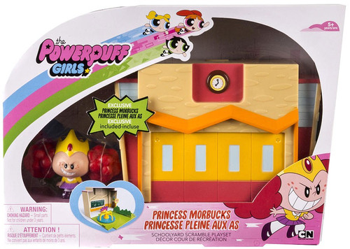 Powerpuff Girls Princess Morbucks 2 Playset Schoolyard Scramble