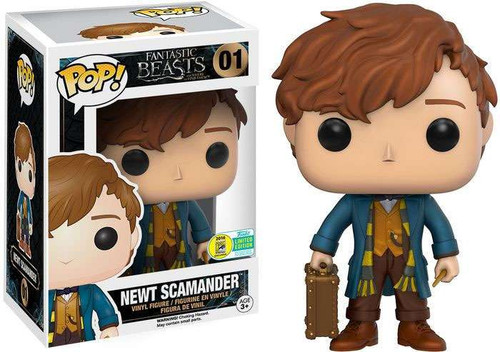 Funko pop! NEWT SCAMANDER 限定版 フィギュア 14 POP! N°14 Newt Scamander Figure - Boutique Harry Potter