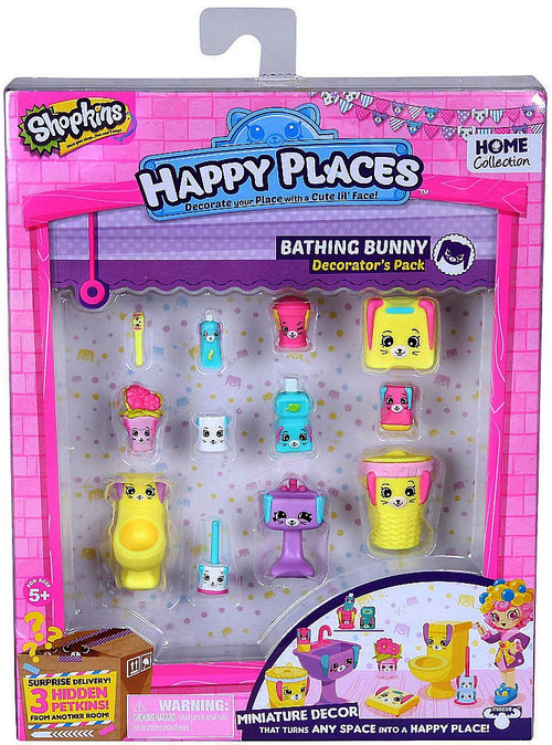 【未開封】 shopkins happy places まとめて Shopkins Happy Places Decorator Pack, Bear Bedroom - Walmart.com