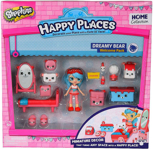 NEW Shopkins Happy Places Doll House HUGE Miniature Collection