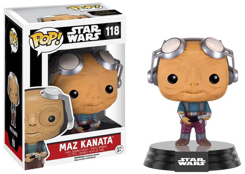 Funko Pop! Star Wars Maz Kanata #108 Force Awakens Never