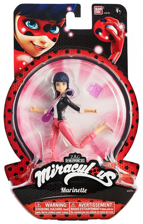 Zag Heroez Miraculous Tales Of Ladybug Cat Noir Marinette 5 5 Action Figure Bandai America Toywiz - miraculous ladybug theme song roblox roblox ways to get