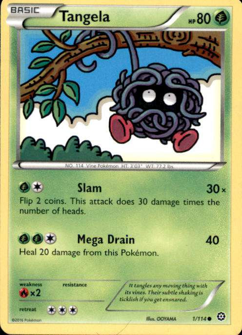 Pokemon Trading Card Game XY Steam Siege Single Card Common