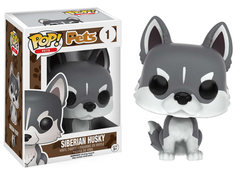 POP Pets Siberian Husky Vinyl Figure 