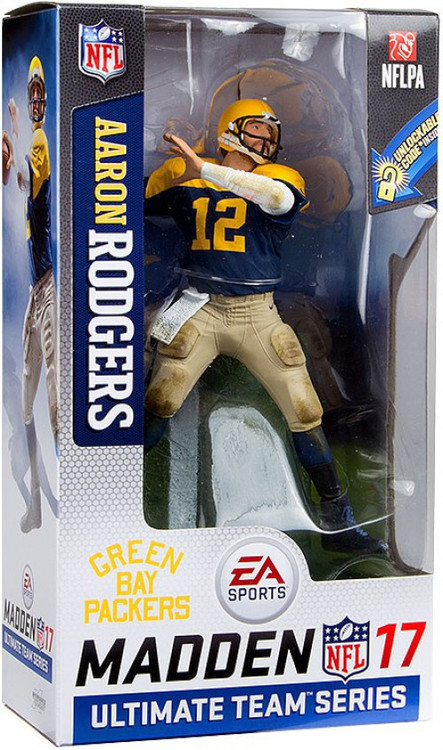 McFarlane Toys NFL Green Bay Packers Sports Picks Football Series 27 Aaron  Rodgers Action Figure - ToyWiz