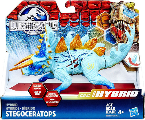Jurassic World Bashers Biters Hybrid Stegoceratops Action Figure