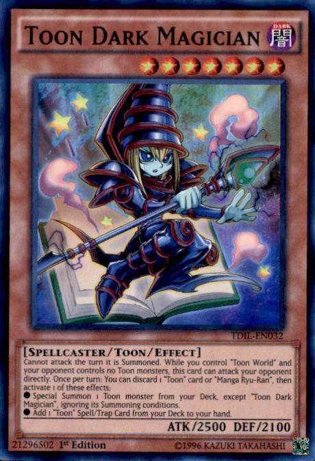 YuGiOh The Dark Illusion Single Card Super Rare Toon Dark Magician  TDIL-EN032 - ToyWiz