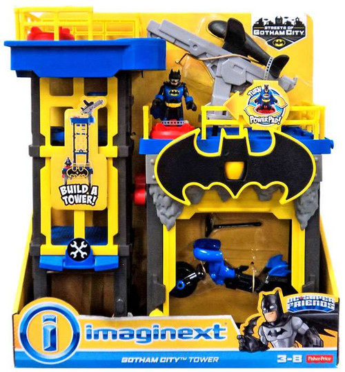 Fisher Price DC Super Friends Imaginext Gotham City Tower Playset 2016