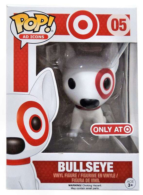 Target Sticker Funko Funko Target POP Ad Icons Bullseye Exclusive Vinyl Bobble Head 05 - ToyWiz