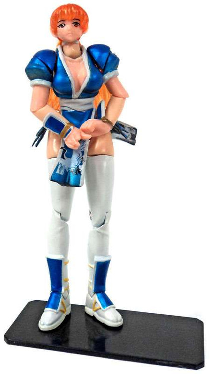 Dead or Alive Super Articulated Kasumi Mini FIgure Blue Takara 