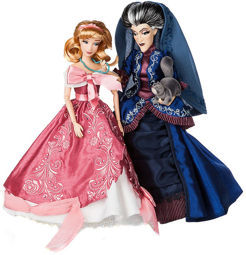 Disney Cinderella Disney Fairytale Designer Collection Cinderella Lady  Tremaine Exclusive Doll Set - ToyWiz