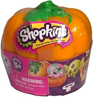 【WOOHWA】PUMKIN MINI SK Shopkins Halloween Pumpkin Mystery Pack Moose Toys - ToyWiz
