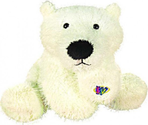 （exclusive）Polar Bear Webkinz Polar Bear Plush Ganz - ToyWiz