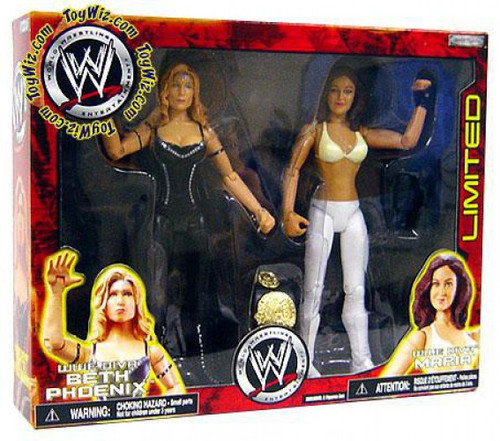 JAKKS：WWE SHOP EXCLUSIVE LIMITED 2PACKS べス・フェニックス vs 