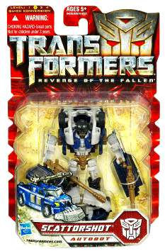 Transformers Revenge of the Fallen Scattorshot Scout Class Action