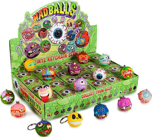 【激レア】マッドボールズ VINYL MINI FIGURE 8個セット Madballs Vinyl Keychain Mystery Box 24 Packs Kidrobot NECA - ToyWiz