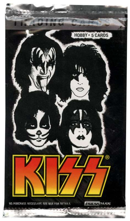 KISS KISS Ikons Trading Card Pack Hobby Press Pass - ToyWiz