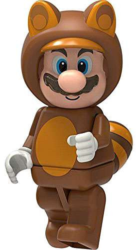 KNEX New Super Mario Bros. 2 Brown Tanooki Mario Minifigure