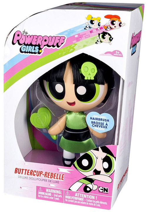 The Powerpuff Girls Buttercup Deluxe Doll Spin Master - ToyWiz