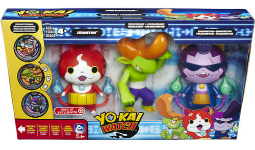 Yo-Kai Watch - Figura com Medalha - Baddinyan B7138 - MP Brinquedos